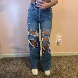 Pacsun boyfriend distressed jeans